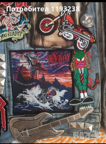 Battle Jacket(хеви метъл) елек, снимка 14 - Якета - 55015296