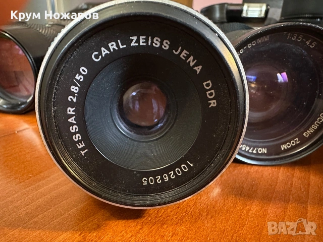 CARL- ZEISS JENA. DDR TESSAR 2.8 /50 Обектив ,цена-45€