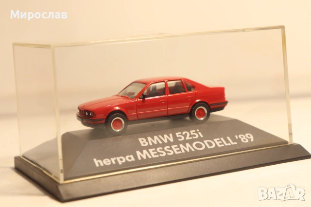 HERPA H0 1/87 BMW 525 i КОЛИЧКА МОДЕЛ, снимка 6 - Колекции - 54601461