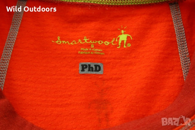 SMARTWOOL - мъжка мерино тениска, размер S, снимка 4 - Спортни дрехи, екипи - 54114459