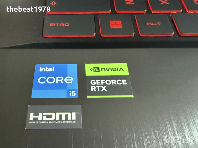 144Hz MSI Thin GF63`Core i5-12450H/RTX 4050/16GB RAM/512GB SSD/Бат 6ч/Full HD IPS, снимка 2 - Лаптопи за игри - 54043756