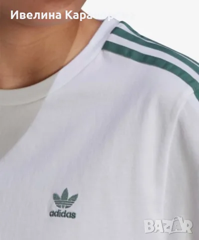 Дамска памучна тениска Adidas, снимка 2 - Тениски - 55343539