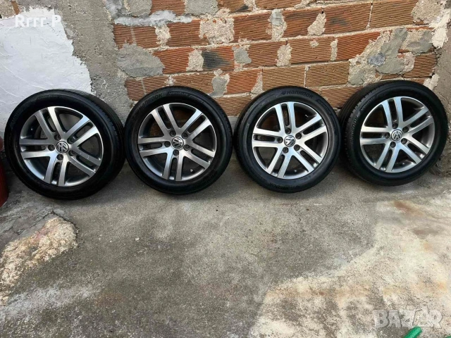 Оригинални лети джанти Ronal Atlanta за VW 5x112 с летни гуми Hankook 205/55/16