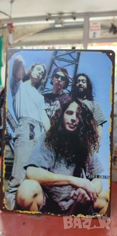 Soundgarden-метална табела(плакет), снимка 2 - Китари - 54487337