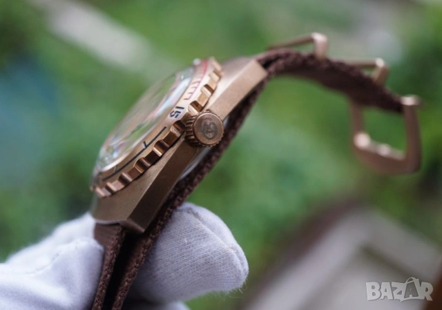 Нов Vostok amphibia 1967 Bronze automatic, 200м, снимка 5 - Мъжки - 54986749