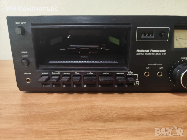 Продавам двуглав касетен дек Panasonic 612 тип фурна, снимка 3 - Декове - 54323386