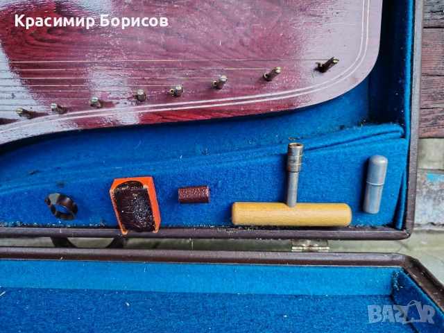 Цитра струнен музикален инструмент , снимка 3 - Антикварни и старинни предмети - 54379510