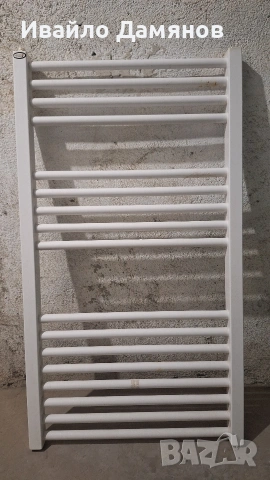 Лира за баня Termolux Бяла 500/900, 495 W, Стоманена, Водна за парно