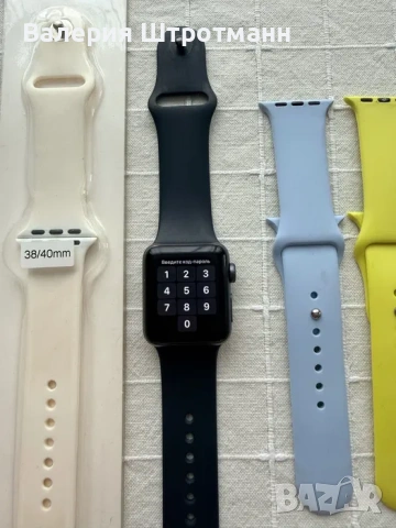 Apple Watch Series 3, 38/40 мм, снимка 3 - Apple iPhone - 54697694