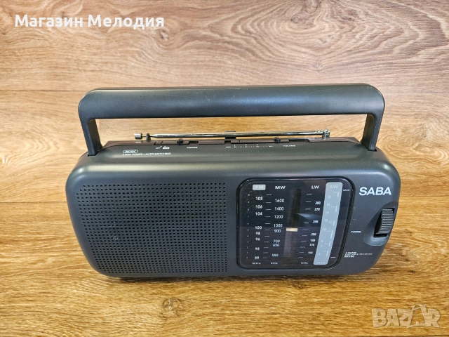 Радио SABA RX 126 – Ретро класика с отличен обхват четирибандов преносим радиоприемник (транзистор)​, снимка 2 - Радиокасетофони, транзистори - 55100837