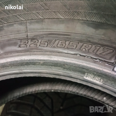 гуми 225 65 17 4 бр. свалени от автомобил