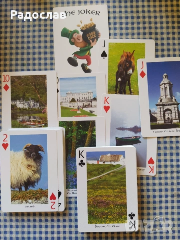 карти за игра IRELAND, снимка 2 - Карти за игра - 54421877