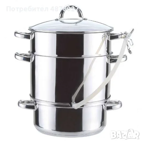 Соковарка, 8 л., неръжд.  стомана R51260A, снимка 5 - Сокоизстисквачки и цитрус преси - 55674991