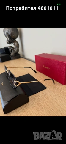 Cartier CC колекция , снимка 3 - Слънчеви и диоптрични очила - 54239805