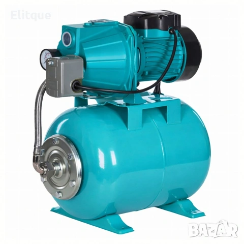 Хидрофорна система с помпа 750W и разширителен съд 50L – Пълен комплект за водоснабдяван, снимка 7 - Други инструменти - 54439395