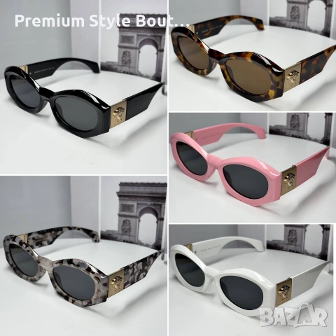 очила ray ban cartier versace Burberry hermes miu miu fendi chanel с ув защита, калъф, кутия и калъф