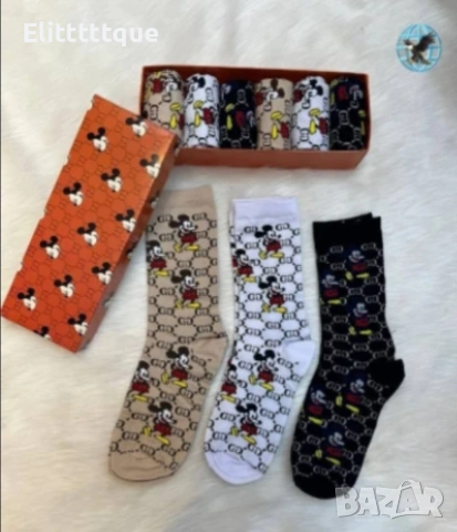 чорапи в кутия nike Adidas Gucci Burberry fendi off white Victoria's secret , снимка 7 - Дамски чорапи - 54904333