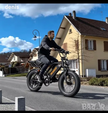 Електрически Велосипед HEADEER BK20 (750W, 48V 20Ah,50km/h) – Fat Bike , снимка 4 - Велосипеди - 55263092