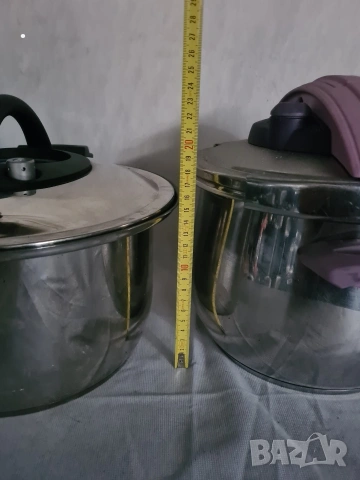 Качествени тенджери под налягане Cook's Essentials и Schafer за ИНДУКЦИЯ и всички котлони, снимка 2 - Съдове за готвене - 54734179
