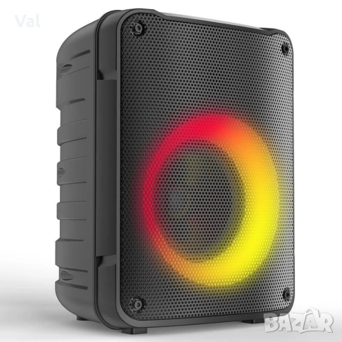 Преносима тонколона с Bluetooth LED дисплей USB слот AUX вход AKAI ABTS-V10, снимка 3 - Bluetooth тонколони - 54826933