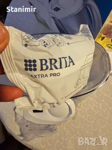 BRITA Marella 2.4 л филтрираща кана за вода с филтър MAXTRA PRO, снимка 3 - Аксесоари за кухня - 55604045