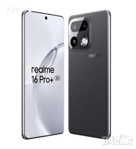 НОВ!!! Realme 16 Pro+, 8GB RAM, 256GB, 5G, Master Grey 
