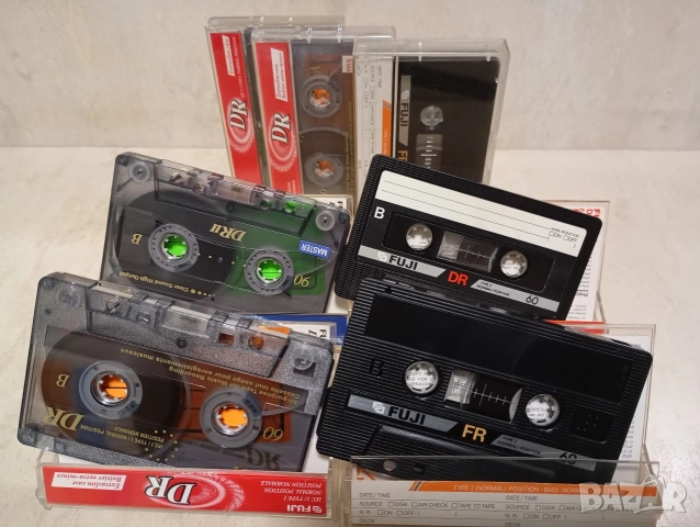 FUJI DR 60/DR II 90/FR 60/Raks DX 60/90AGFA Ferrocollor 60 / 60+6/JVC FI S 90/ AFI 60/Maxell UE90/60