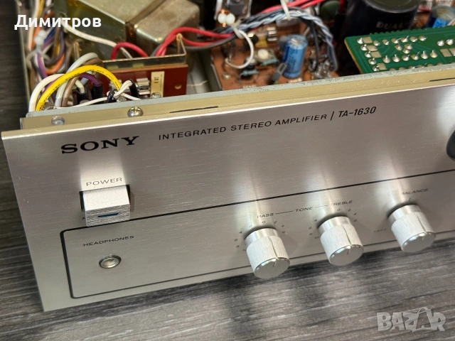 Sony TA-1630 стерео усилвател, снимка 4 - Ресийвъри, усилватели, смесителни пултове - 55265563