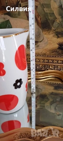 Българска порцеланова кана, снимка 4 - Аксесоари за кухня - 54556260