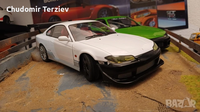 Диорама 1:18 Nissan Silvia S15, снимка 5 - Колекции - 54506018