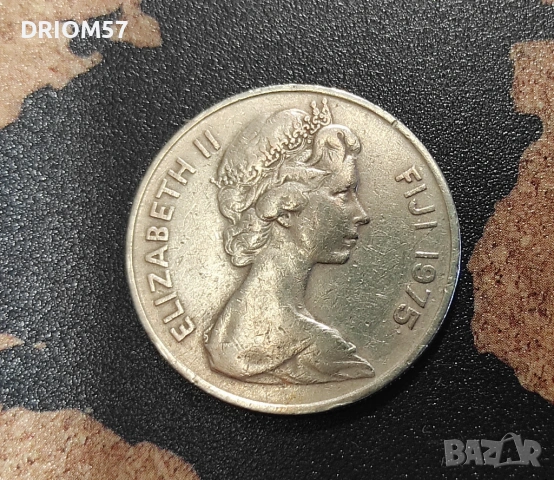 Монети Фиджи - 2 бр. [1969-1975], снимка 4 - Нумизматика и бонистика - 54856769