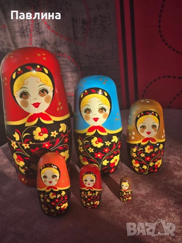 Комплект матрьошки, снимка 7 - Други - 55193153