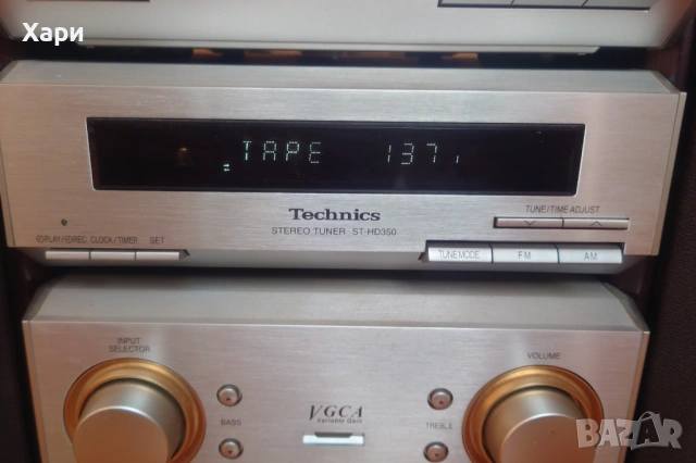 Technics HD-350 стерео уредба, снимка 3 - Аудиосистеми - 54663436