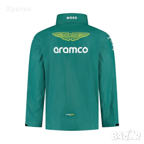 Aston Martin x Hugo Boss F1 Team Rain - Оригинално мъжко яке , снимка 3 - Якета - 54633996