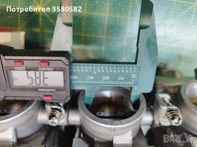 Карбуратори KEIHIN 38mm и clip-on 22мм (от Kawasaki), снимка 7 - Части - 55584651
