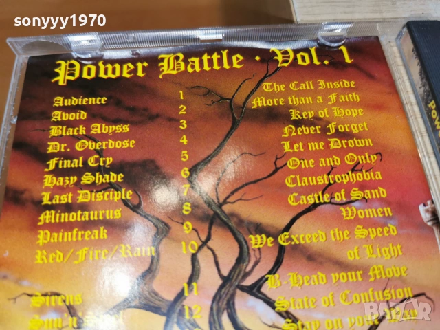 POWER BATTLE 1 CD-ВНОС GERMANY 0304261745H2E6R, снимка 10 - CD дискове - 54081849