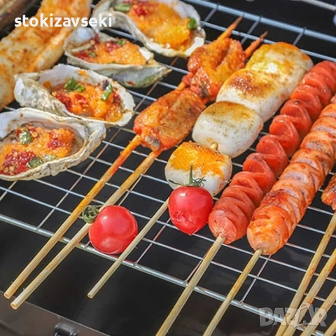 Градинска сгъваема скара за къмпинг и пикник, снимка 3 - Скари - 54046290