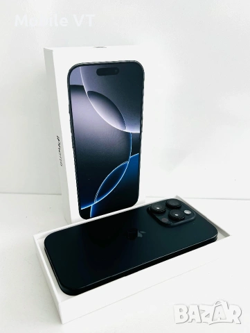 Перфектен! iPhone 16 Pro 128GB Black Titanium ГАРАНЦИЯ!