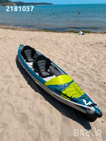 Надуваем каяк Tahe Breeze Full HP2 + гребла, снимка 2 - Водни спортове - 54864832