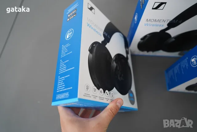 Sennheiser Momentum 4 Wireless - безжични слушалки, чисто нови, запечатани, снимка 2 - Bluetooth слушалки - 55507408