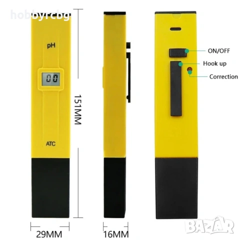 Компактен PH метър с АТС за вода, кафе, напитки, снимка 7 - Друга електроника - 33332854
