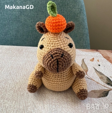 Плетена капибара, снимка 6 - Плюшени играчки - 54323140