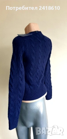 POLO Ralph Lauren Cable Wool / Cashmere Knit Womens Size XS НОВО!  ОРИГИНАЛ! Дамска Жилетка, снимка 2 - Жилетки - 53709119
