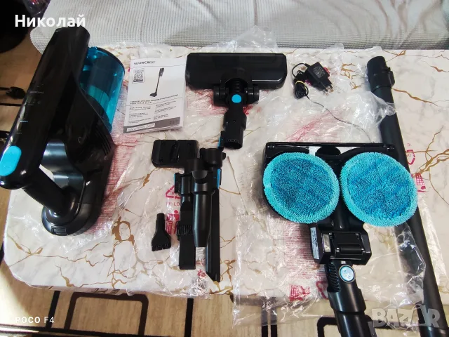 Безжична прахосмукачка Silvercrest SHAZA 22.2 A1, снимка 2 - Прахосмукачки - 55322475