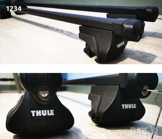 Багажник Напречни греди THULE 110см за монтаж на рейки