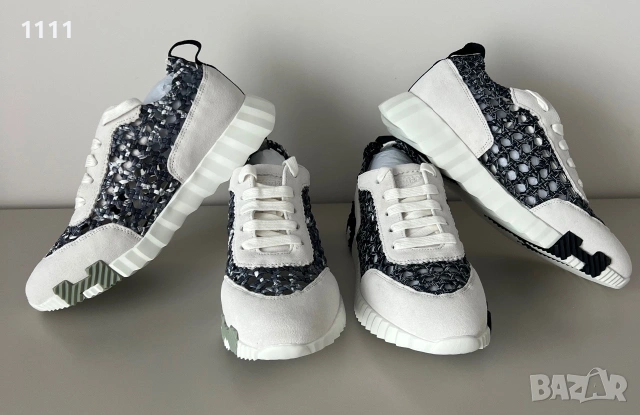 Дамски кецове Hermes . Естествена кожа и набук., снимка 8 - Кецове - 51580471