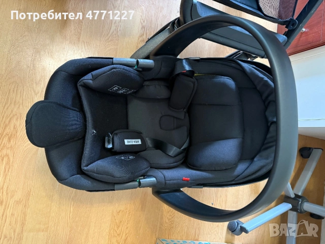 LORELLI Premium Комбинирана количка 3в1 BIANCA BEIGE WARM, снимка 9 - Детски колички - 54783302