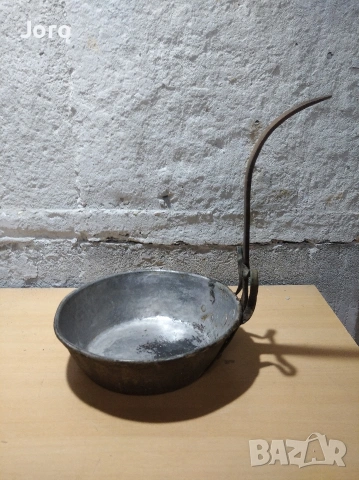 стар меден тиган 1914 г, снимка 5 - Антикварни и старинни предмети - 54215180