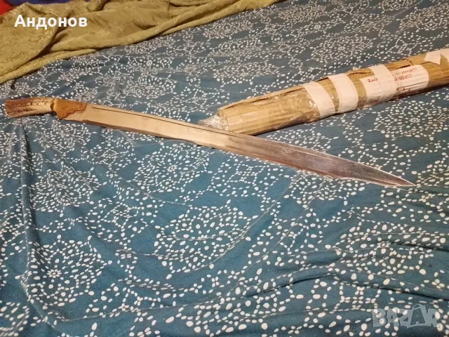 Меч ятаган нож кован, снимка 9 - Ножове - 55451679