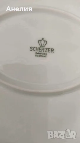 Scherzer Bavaria - декор листа 3 неща, снимка 8 - Чинии - 55621364